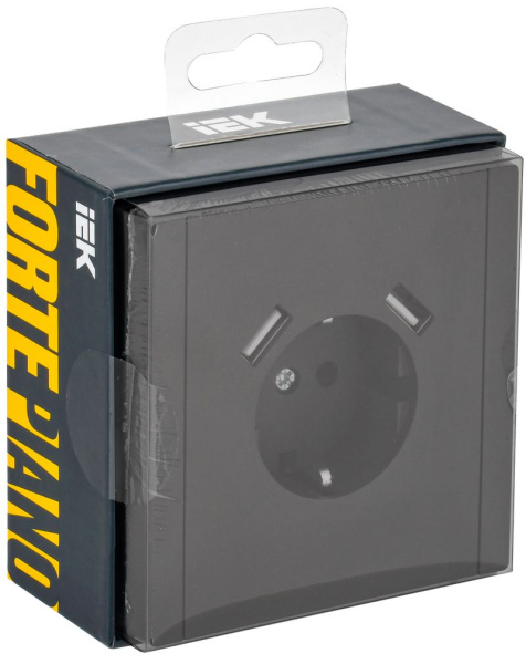 купить Фортепиано черный механизм розетки скрытая 1-мест заземление шторки USB IP20 3,1А в Самаре Фортепиано черный механизм розетки скрытая 1-мест заземление шторки USB IP20 3,1А