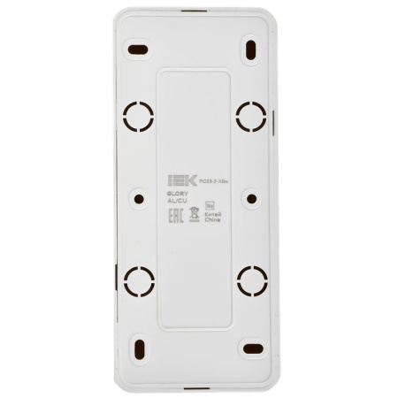 купить Глори белый розетка открытая 3-мест IP20  в Самаре Глори белый розетка открытая 3-мест IP20