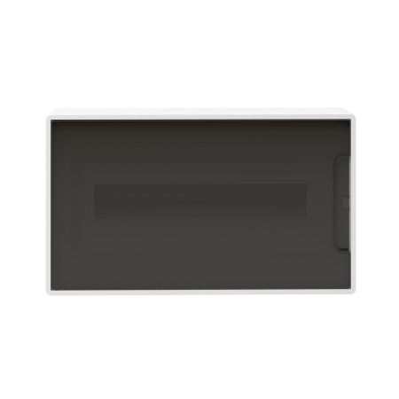 Бокс 18мод навесной белый дымчатая дверь IP40 FRAME DKC 