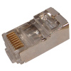 купить Разъем Jack компьютерный RJ45 8(8) Cat5e прозрачный с экраном в Самаре Разъем Jack компьютерный RJ45 8(8) Cat5e прозрачный с экраном