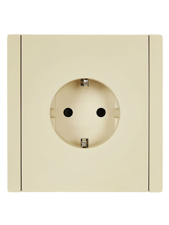 купить Фортепиано ваниль розетка скрытая 1-мест з/к шторки быстрозажим. клем. IP20  в Самаре Фортепиано ваниль розетка скрытая 1-мест з/к шторки быстрозажим. клем. IP20