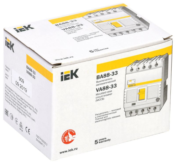 купить Автомат 3Р 40А 35кА  IEK в Самаре Автомат 3Р 40А 35кА  IEK