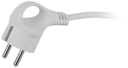 купить Удлинитель 2-мест 3м ПВС 3*0,75 белый PlexUp   в Самаре Удлинитель 2-мест 3м ПВС 3*0,75 белый PlexUp