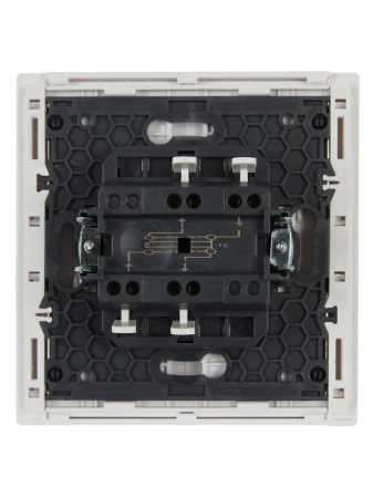 купить Фортепиано белый переключатель перекрестный 1кл скрытая 10А IP20  в Самаре Фортепиано белый переключатель перекрестный 1кл скрытая 10А IP20