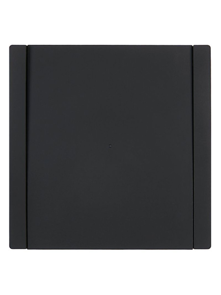 Фортепиано черный переключатель 1кл с подсветкой скрытая 10А IP20 