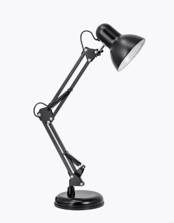 купить Светильник настольный 60Вт E27 черный подставка/струбцина Ultra LIGHT в Самаре Светильник настольный 60Вт E27 черный подставка/струбцина Ultra LIGHT