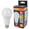 Лампа свд Е27 20Вт 3000К 1600лм стандарт А70 матовая  Osram LED Value black