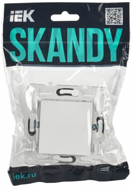 купить SKANDY Заглушка с суппортом SK-C01W арк. бел. IEK в Самаре SKANDY Заглушка с суппортом SK-C01W арк. бел. IEK