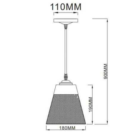 купить Светильник подвес 1*60Вт E27 золото/черный конус сетка Лофт в Самаре Светильник подвес 1*60Вт E27 золото/черный конус сетка Лофт