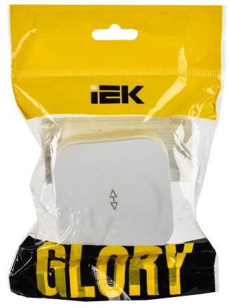 купить Глори белый переключатель 1кл открытая 10А IP20  в Самаре Глори белый переключатель 1кл открытая 10А IP20