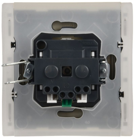 купить Фортепиано ваниль розетка скрытая 1-мест заземление с крышкой шторки IP44  в Самаре Фортепиано ваниль розетка скрытая 1-мест заземление с крышкой шторки IP44