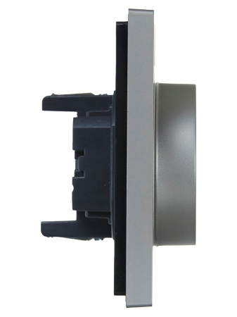 купить Фортепиано сталь розетка скрытая 2-мест заземление быстрозажим. клем. IP20  в Самаре Фортепиано сталь розетка скрытая 2-мест заземление быстрозажим. клем. IP20