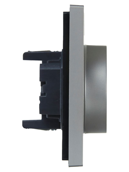 купить Фортепиано сталь розетка скрытая 2-мест заземление быстрозажим. клем. IP20  в Самаре Фортепиано сталь розетка скрытая 2-мест заземление быстрозажим. клем. IP20