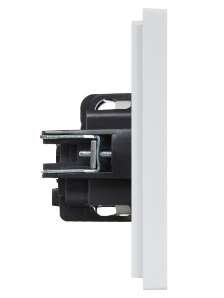 купить Фортепиано белый розетка скрытая 1-мест заземление IP20  в Самаре Фортепиано белый розетка скрытая 1-мест заземление IP20