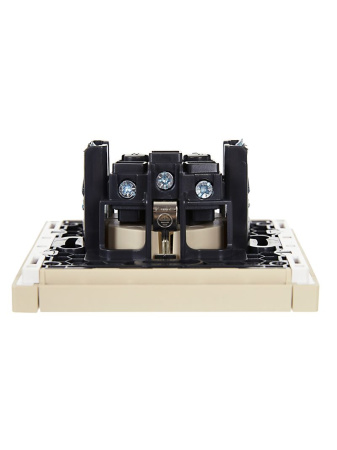 купить Фортепиано ваниль розетка скрытая 1-мест заземление IP20  в Самаре Фортепиано ваниль розетка скрытая 1-мест заземление IP20