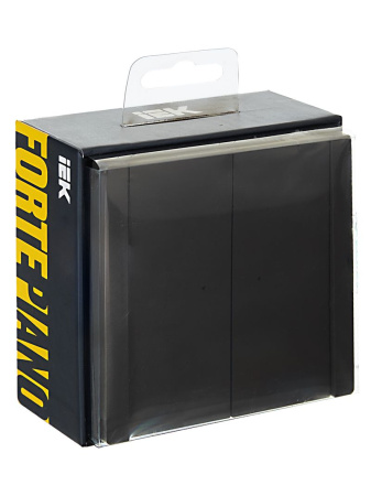 купить Фортепиано серый переключатель 2кл с подсветкой скрытая 10А IP20  в Самаре Фортепиано серый переключатель 2кл с подсветкой скрытая 10А IP20