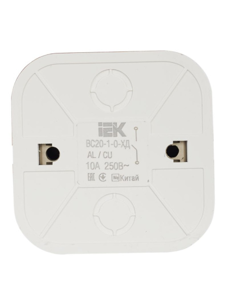 Глори дуб выключатель 1кл открытая 10А IP20  