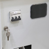 Шкаф учета ШРУЭ-3-25-25-1 445х400х150(ВхШхГ) IP66 без счетчика, RAL 7035. 