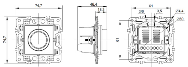 купить Сканди терморегулятор теплого пола скрытая 16А арктический белый IEK электрон. с индикац. в Самаре Сканди терморегулятор теплого пола скрытая 16А арктический белый IEK электрон. с индикац.