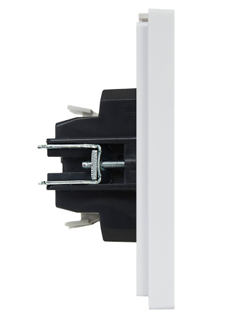 купить Фортепиано белый переключатель 1кл скрытая 10А   в Самаре Фортепиано белый переключатель 1кл скрытая 10А