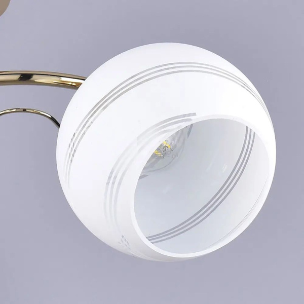 Светильник потолочный (люстра) 3*60Вт E27 золото Алтей