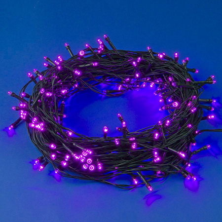 купить Гирлянда нить 20м розовый 200свд с контроллером IP20 зеленый провод 8режимов в Самаре Гирлянда нить 20м розовый 200свд с контроллером IP20 зеленый провод 8режимов