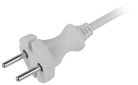 купить Удлинитель 2-мест 5м ПВС 2*0,75 белый PlexUp   в Самаре Удлинитель 2-мест 5м ПВС 2*0,75 белый PlexUp