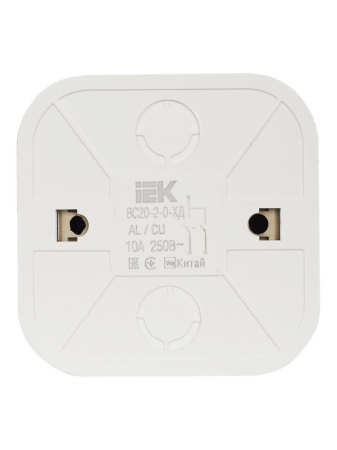 Глори дуб выключатель 2кл открытая 10А IP20  