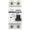 Дифавтомат 2Р 25А C 30мА 4,5кА АД12 2мод EKF Basic