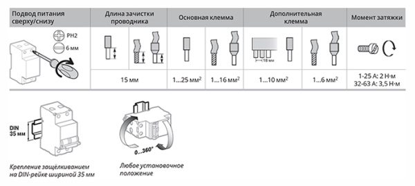 Автомат 1Р 63А C 6кА S9FN Systeme Electric Systeme9 