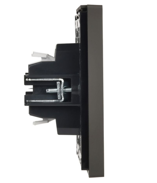 купить Фортепиано серый выключатель кнопочный 1кл скрытая 10А IP20  в Самаре Фортепиано серый выключатель кнопочный 1кл скрытая 10А IP20