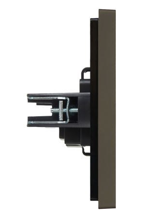 купить Фортепиано серый розетка скрытая 1-мест IP20  в Самаре Фортепиано серый розетка скрытая 1-мест IP20