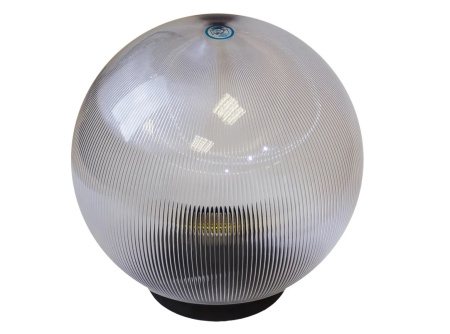 купить Светильник НТУ шар 100Вт E27 призма прозрачный d-300мм, посад.d-60мм IP44  SVET в Самаре Светильник НТУ шар 100Вт E27 призма прозрачный d-300мм, посад.d-60мм IP44  SVET