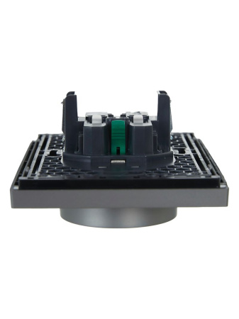 купить Фортепиано сталь розетка скрытая 2-мест заземление быстрозажим. клем. IP20  в Самаре Фортепиано сталь розетка скрытая 2-мест заземление быстрозажим. клем. IP20