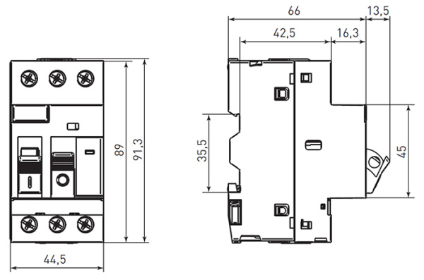 купить Автомат защиты двигателя 17-23А АПД-32 EKF PROxima в Самаре Автомат защиты двигателя 17-23А АПД-32 EKF PROxima