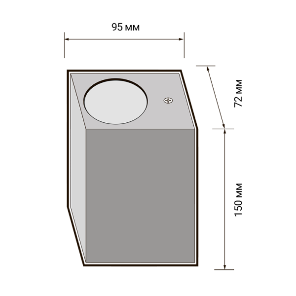 купить Светильник настенный 2*35Вт GU10 IP65 черный пластик Jazzway в Самаре Светильник настенный 2*35Вт GU10 IP65 черный пластик Jazzway
