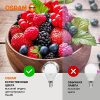 Лампа шар свд Е14 10Вт 3000К 800лм Р75 матовая  Osram LED Value