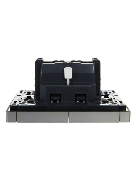 купить Фортепиано сталь выключатель 2кл скрытая 10А IP20  в Самаре Фортепиано сталь выключатель 2кл скрытая 10А IP20