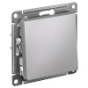 AtlasDesign алюминий выключатель 1кл скрытая 10А IP20 