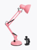 купить Светильник настольный 60Вт E27 розовый коралл подставка/струбцина Ultra LIGHT в Самаре Светильник настольный 60Вт E27 розовый коралл подставка/струбцина Ultra LIGHT