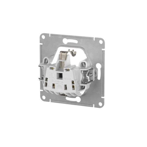 купить Глосса бежевый розетка скрытая 1-мест заземление быстрозажим. клем. IP20  в Самаре Глосса бежевый розетка скрытая 1-мест заземление быстрозажим. клем. IP20