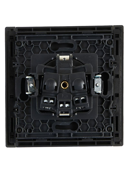 купить Фортепиано серый розетка скрытая 1-мест заземление шторки IP20 винтовое крепление в Самаре Фортепиано серый розетка скрытая 1-мест заземление шторки IP20 винтовое крепление