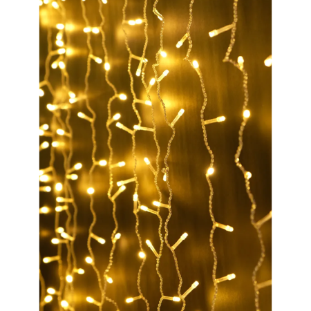 купить Гирлянда занавес 1,5*2,2м теплый белый 544свд IP20 прозрачный провод (до 8мод) в Самаре Гирлянда занавес 1,5*2,2м теплый белый 544свд IP20 прозрачный провод (до 8мод)