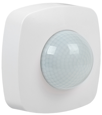 Датчик движения настенный 2000Вт 20м 360гр белый IP20 ДД-023 IEK 