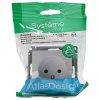 AtlasDesign белый розетка скрытая 1-мест IP20 