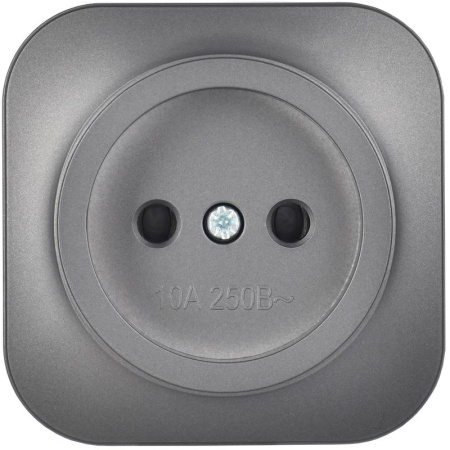 купить Глори сталь розетка открытая 1-мест IP20 в Самаре Глори сталь розетка открытая 1-мест IP20