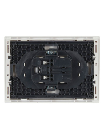 купить Фортепиано белый розетка скрытая 2-мест IP20  в Самаре Фортепиано белый розетка скрытая 2-мест IP20