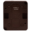 AtlasDesign Profi54 коричневый выключатель 2кл открытая 10А IP54  