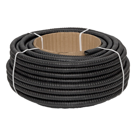 купить Металлорукав 15мм ПВХ IP65 PЗ-ЦП-НГ с протяжкой EKF 50м в Самаре Металлорукав 15мм ПВХ IP65 PЗ-ЦП-НГ с протяжкой EKF 50м