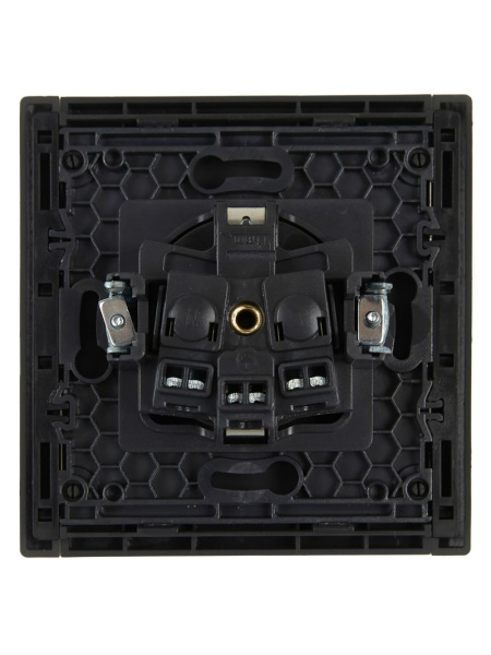 купить Фортепиано серый розетка скрытая 1-мест заземление IP20 винтовое крепление в Самаре Фортепиано серый розетка скрытая 1-мест заземление IP20 винтовое крепление